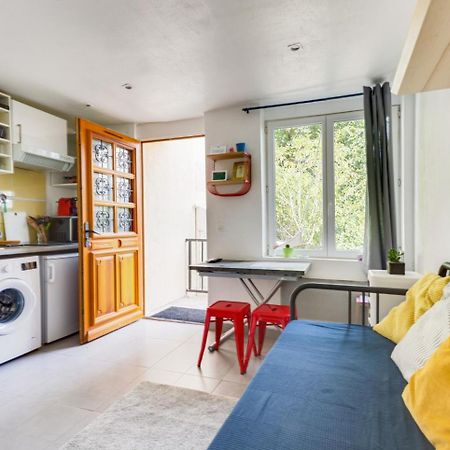 Studio calme proche Paris avec terrasse privative et jacuzzi en option Palaiseau Esterno foto