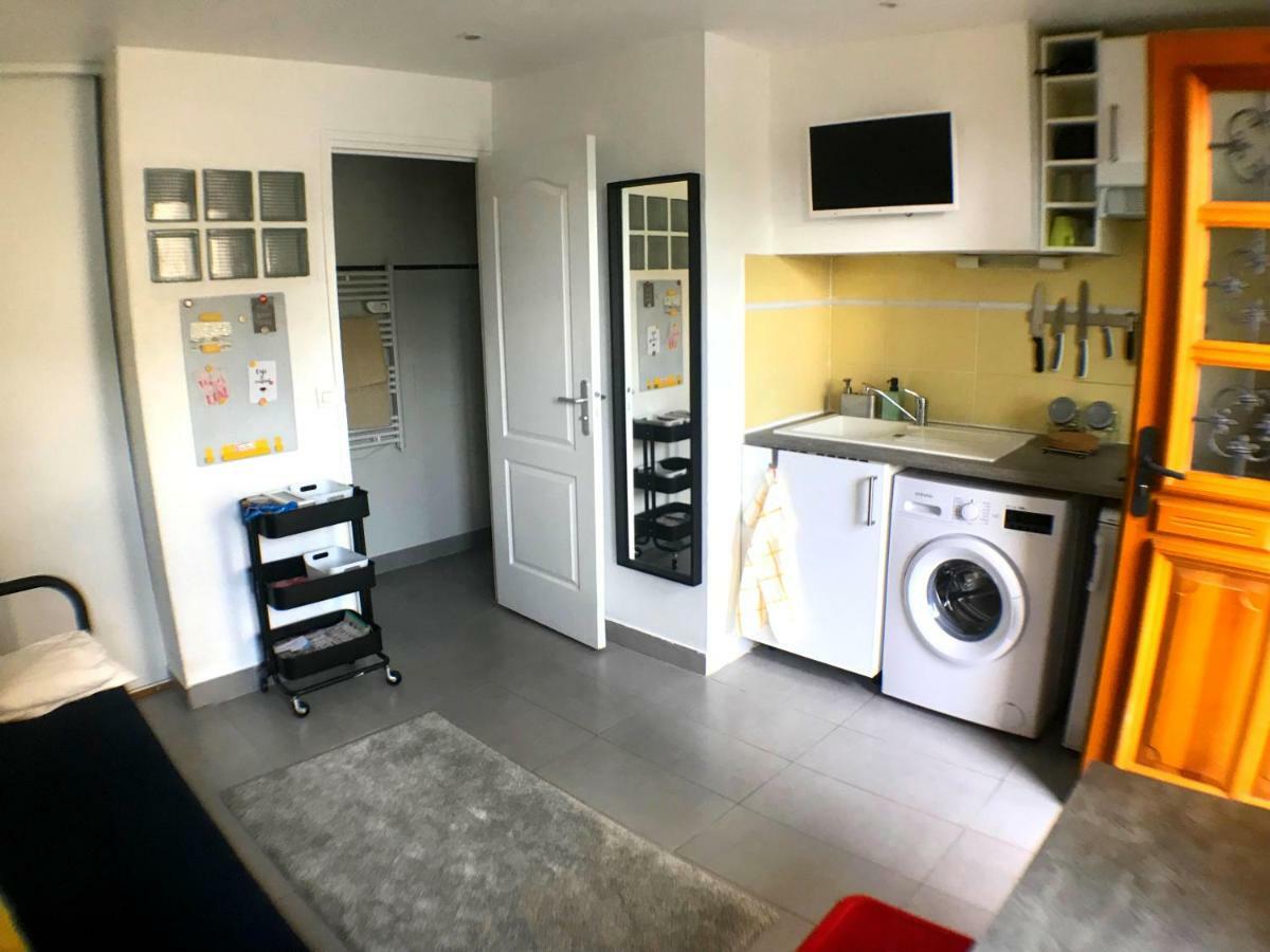 Studio calme proche Paris avec terrasse privative et jacuzzi en option Palaiseau Esterno foto